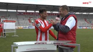 35 Spieltag Hallescher FC  VfL Osnabrück  Interviews nach dem Spiel [upl. by Forsta]