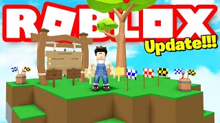 OBBY UPDATE New Signs Flags amp More Roblox Islands [upl. by Terri433]