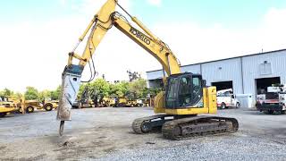 2016 Kobelco SK270SRLC 5 with Furukawa Hammer 22391 [upl. by Orland814]