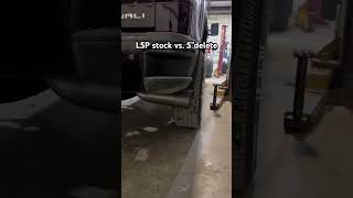 DELETED L5P STOCK VS DELETED l5p deletedl5p liftedtrucks duramax diesel [upl. by Llesirg209]