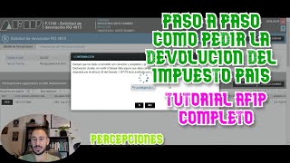 COMO PEDIR LA DEVOLUCION DEL IMPUESTO PAIS DE TODO EL 2023 PASO A PASO AFIP TUTORIAL COMPLETO [upl. by Pelage]