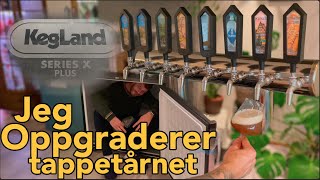 Oppgraderer tappetårnet i stua [upl. by Ulrick]