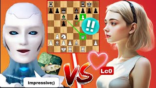 BRAND NEW LeelaZero Destroyed Stockfish 16 by SACRIFICING HER QUEEN 👑  Chess Strategy  chess  AI [upl. by Lustig]