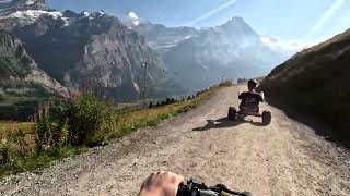 First Mountain Cart  Grindelwald Switzerland [upl. by Aydiv929]