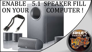 How to get 51 Surround Sound to work ALL THE TIME on your computer [upl. by Dylan905]