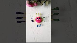 Very very easy clay craft idea 😀💜🩷😀 shorts viralvideo trending youtubeshorts short [upl. by Spense729]