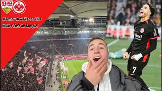 Frankfurts Effizienz amp Stuttgarts last minute Comeback 😯  Stuttgart  Frankfurt  Stadion Vlog 70 [upl. by Proud]