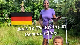 CONTINUATION FROM YESTERDAYS VIDEO AFRICAN MUM IN GERMAN VILLAGE [upl. by Eyks]