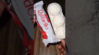 Lets Try FERRERO RAFFAELLO CHOCOLATE unboxing shorts asmr [upl. by Bassett1]