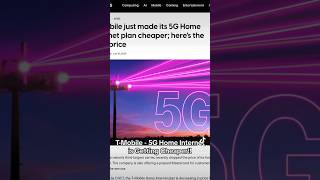 TMobile  5G Home Internet is Getting Cheaper [upl. by Medea]