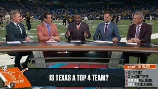 Do the Texas Longhorns deserve a College Football Playoff spot  CFB on FOX [upl. by Ttocs]