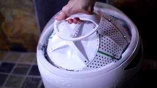 The Drumi Off Grid Foot Powered Washer YiREGO [upl. by Ayila]