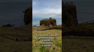 Dunnottar Castle is a stunning ruined medieval fortress located on a rocky headland castle [upl. by Annazus]