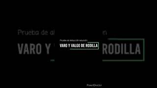 Prueba de aducción y abducción varo y valgo forzado de rodilla [upl. by Suhpesoj]