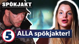 ALLA klipp från ALLA säsonger av Spökjakt  Kanal 5 Sverige [upl. by Dzoba]