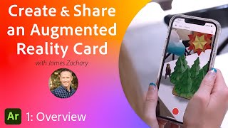 Make An Augmented Reality cARd with Adobe Aero w James Zachary 1 of 10  Adobe Creative Cloud [upl. by Rochus]