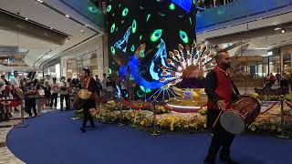 Electrifying Dhol Beats A Diwali Celebration At The Exchange TRX Mall Kuala Lumpur [upl. by Dyanna]