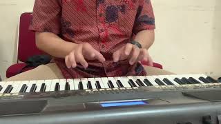 Adonia Christian  Kunyanyi Haleluya  SundayService keyboardcover [upl. by Dogs]