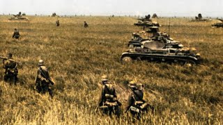 WW2 Operation Barbarossa Combat Footage [upl. by Llednahc]