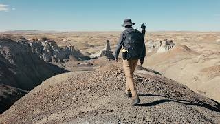 Photographing the surreal Bisti Badlands in New Mexico [upl. by Anihsak260]