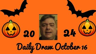 Daily Draw October 16 [upl. by Toh865]