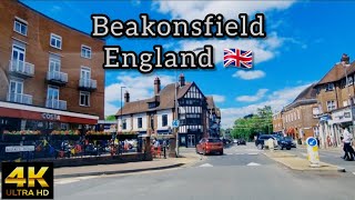 Beaconsfield Neighbourhood Tour  England Small Town  4K [upl. by La Verne599]