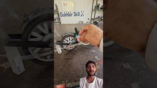 Silencer very very hot bike diy automobile project bike bikelover guruviralvideos5586 tech [upl. by Patterson]