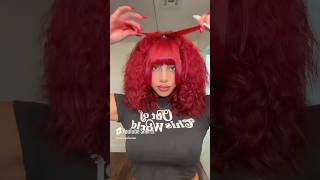 😱PELO ROJO ESPECTACULAR pelo peinados cabello reaction [upl. by Eilrebma]