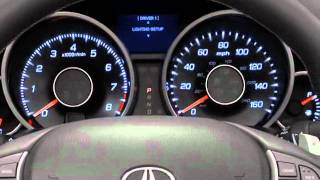 2012  2009 Acura TL Personal Settings Tutorial [upl. by Gnaw608]