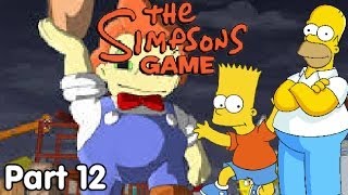 Lets Play The Simpsons Game  12 Attack of the Killer Lard Lad [upl. by Llirrem]