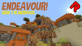 Minecraft Endeavour gameplay New RevelationStyle 116 Modpack [upl. by Zak]