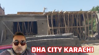 DHA City Karachi Future of Your Child  Grey Structure for Sale  Bahria town Karachi Update [upl. by Welbie]