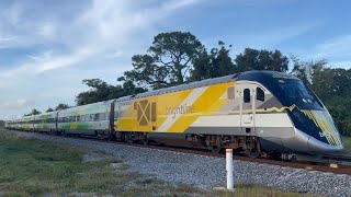 Brightline SB 730 Port Malabar 440pm 11824 [upl. by Evadnee]