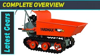 YARDMAX Powered Wheelbarrow  Best HeavyDuty Wheelbarrow for Tough Terrain [upl. by Octave]