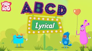 ABCD Poem For Kids With Lyrics  Popular Nursery Rhyme For Children  Peekaboo Kids [upl. by Nivej326]