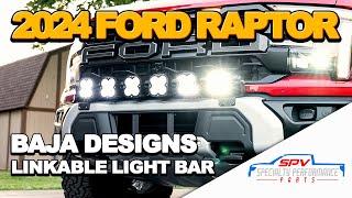 2024 Ford F150 Raptor Gen 3 Refresh  Baja Linkable Light Bar Kit  Modular Bumper 21 22 23 24 25 [upl. by Nwad]