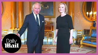 Moment Ive been dreading King Charles talks to Liz Truss about Queens death [upl. by Helms]