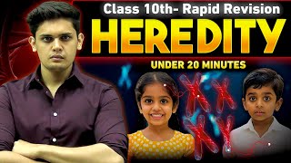 Heredity and Evolution in 20 Minutes🔥 Class 10th  Rapid Revision  Prashant Kirad [upl. by Anairo]