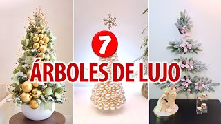 🎄🎅 ¡7 IDEAS INCREÍBLES para un árbol de Navidad ÚNICO 🎁 PASO A PASO [upl. by Llednov]