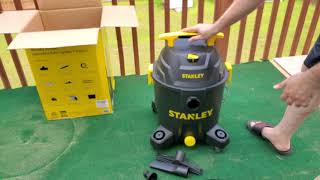 Stanley 10 Gal 6 Peak HP WetDry Vacuum [upl. by Kessel369]