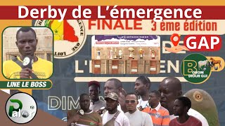 BOROM DIOUR GUI  Finale 3ème Édition Derby de L’émergence 🕊️Pout Gap📍 [upl. by Aridan]