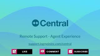 LogMeIn Central  Agent Experience [upl. by Fritze]