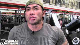 Hidetada Yamagishi 3 Week Out Quad Workout  Arnold Classic 2016 [upl. by Childs]