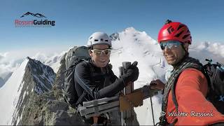 Lenzspitze  4294 m amp Nadelhorn 4327 m [upl. by Kenji]