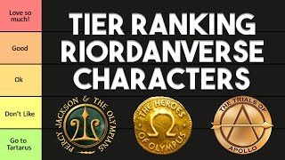 Tier Ranking Riordanverse Characters [upl. by Elleneg]