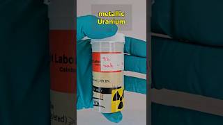 metallic Uranium easily oxidizes experiment science radioactivity uranium [upl. by Victorine727]