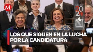 Así reaccionaron los tres candidatos finalistas del Frente Amplio por México [upl. by Muhcon474]