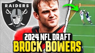 Brock Bowers Highlights ⚫⚪ Welcome to the Raiders [upl. by Eibur478]