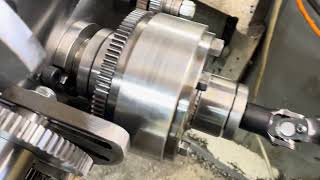 LEFTRIGHTLEFT Making helical gears on the hobbing machine [upl. by Livi]