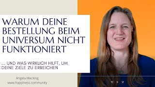 Warum deine Bestellung beim Universum nicht funktioniert [upl. by Basset856]